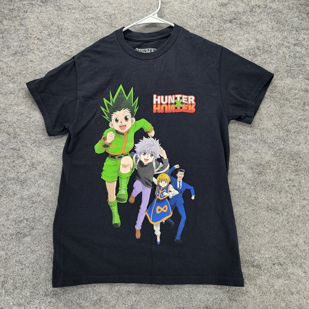 Hunter X Hunter Shirt Mens Small Short Sleeve Black Anime